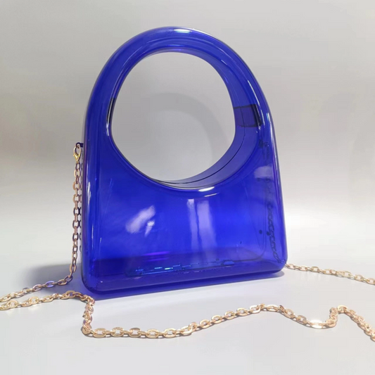 SHWS-14221 Acrylic Clear Transparent Handbag