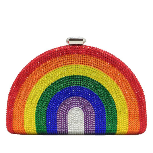 SHG077 Crystal Clutch Evening Bag