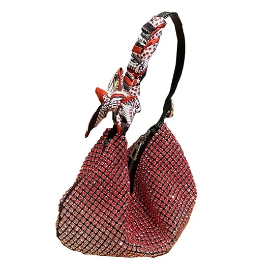 SHG143 Rhinestone Bag