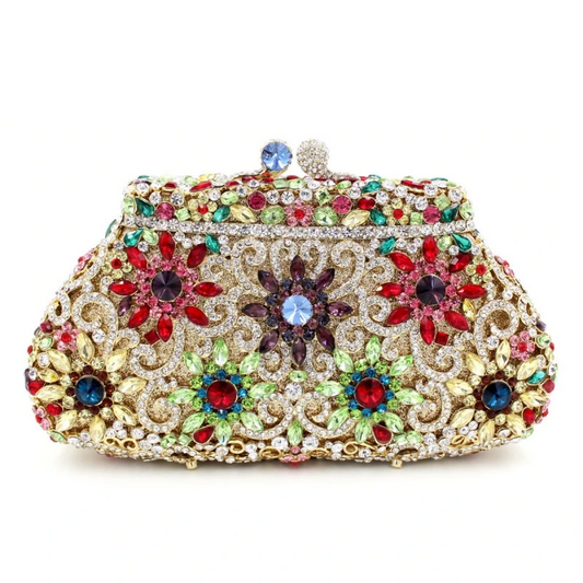 SHG183 Rhinestone Bag