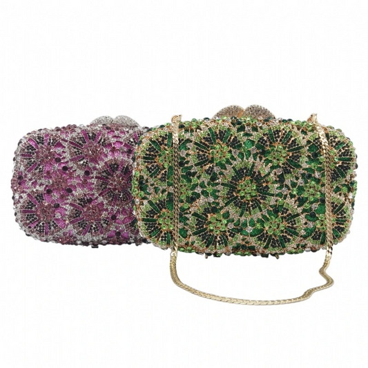 SHG207 Rhinestone Evening Bag