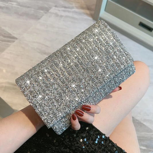 SHG196 Rhinestone Evening Bag