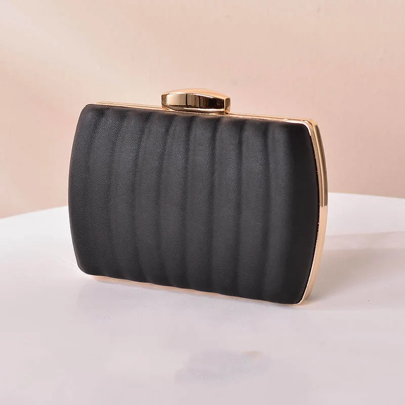 SHK0065 PU Leather Clutch Evening Bag