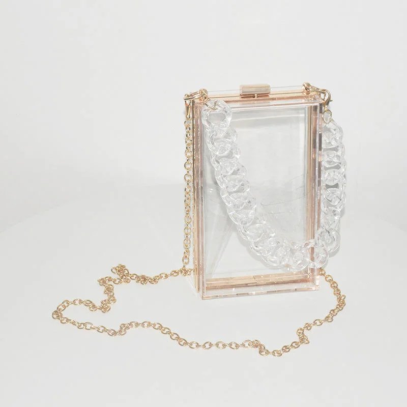 SHK0041 Transparent Acrylic Evening Bag