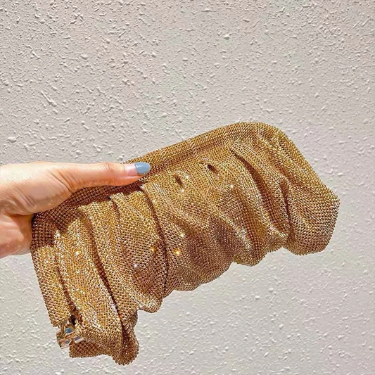 SHG240 Dumpling Shape Clutch Bag