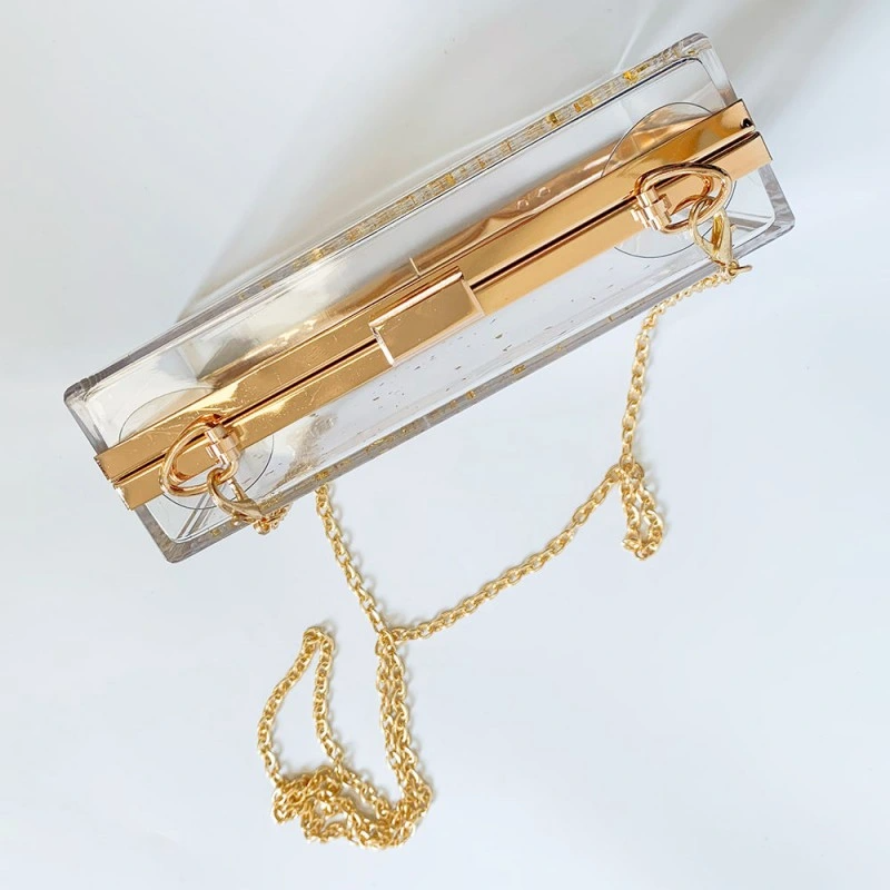 SHWS-13127 Acrylic Clutch Evening Handbag