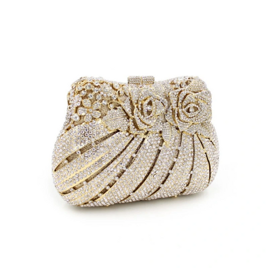 SHG218 Rhinestone Evening Bag