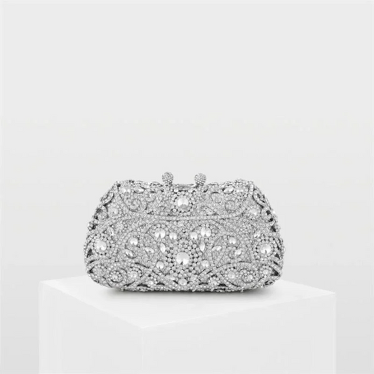 SHG119 Crystal Clutch Bag