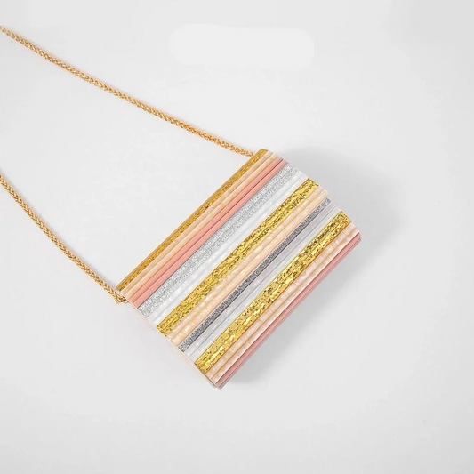 SHG107 Colorful Women Glitter Acrylic Bag