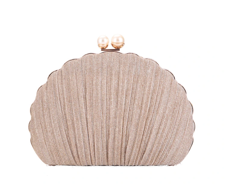 SHK0033 Shell Shape Clutch Evening Bag