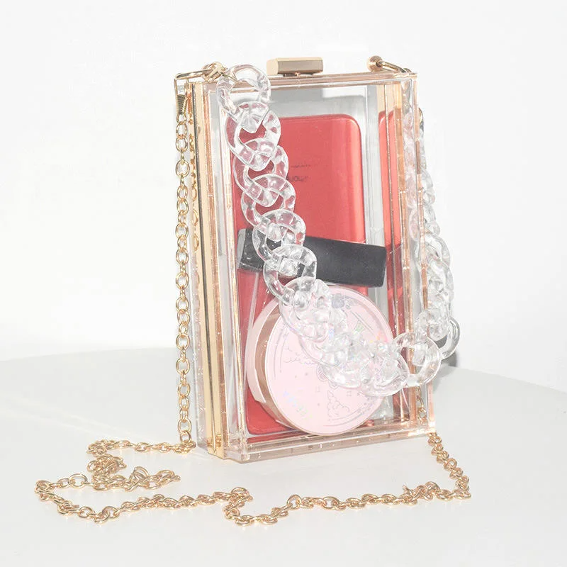 SHK0041 Transparent Acrylic Evening Bag