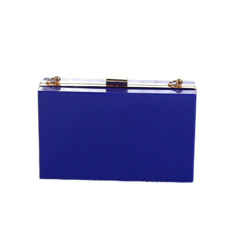 SHWS-14100 Clear Clutch Shoulder Acrylic Handbag