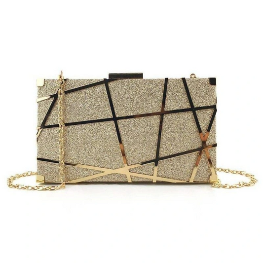 SHK0071  Iron Box Evening Bag