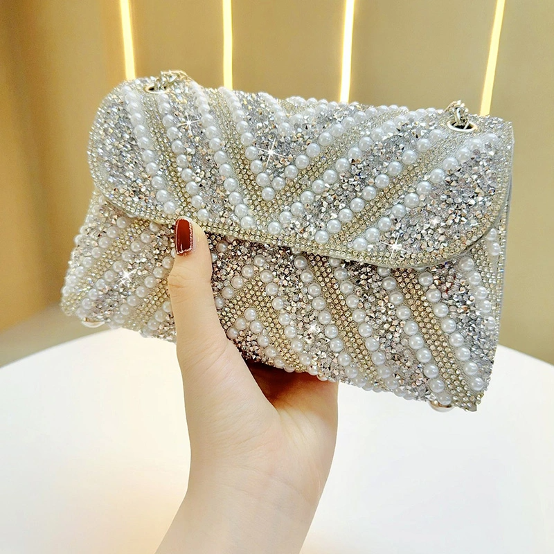 SHWS-24031 Sequin Evening Clutch Evening Bag