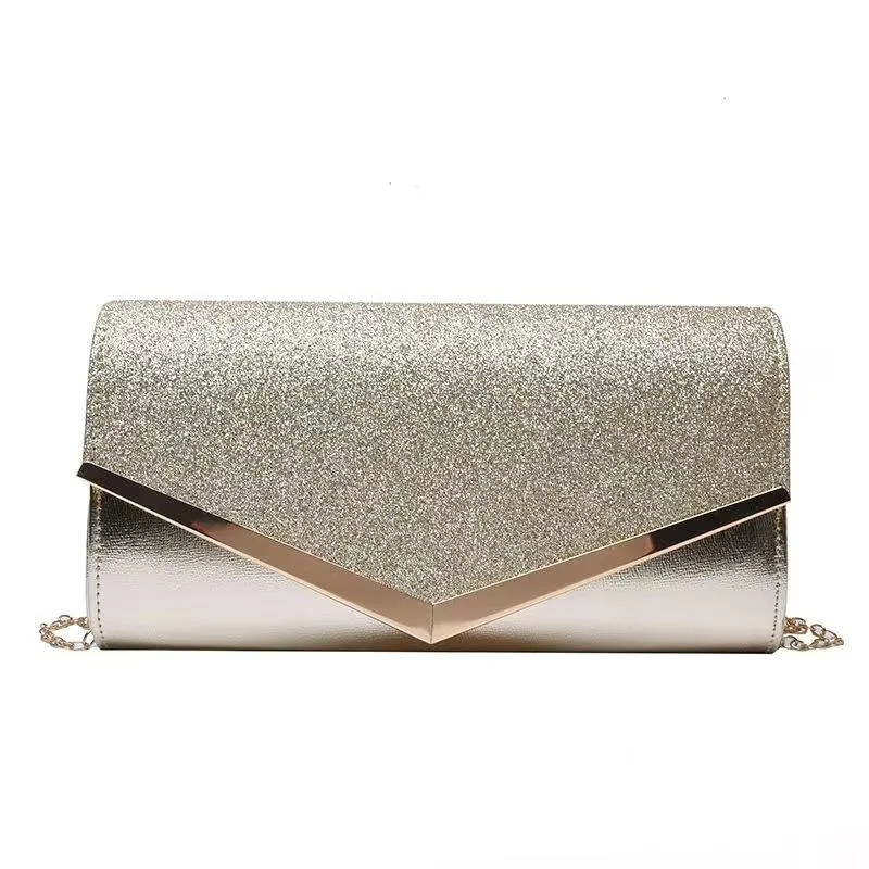 SHWS-13918 Sequin Crossbody Evening Bag