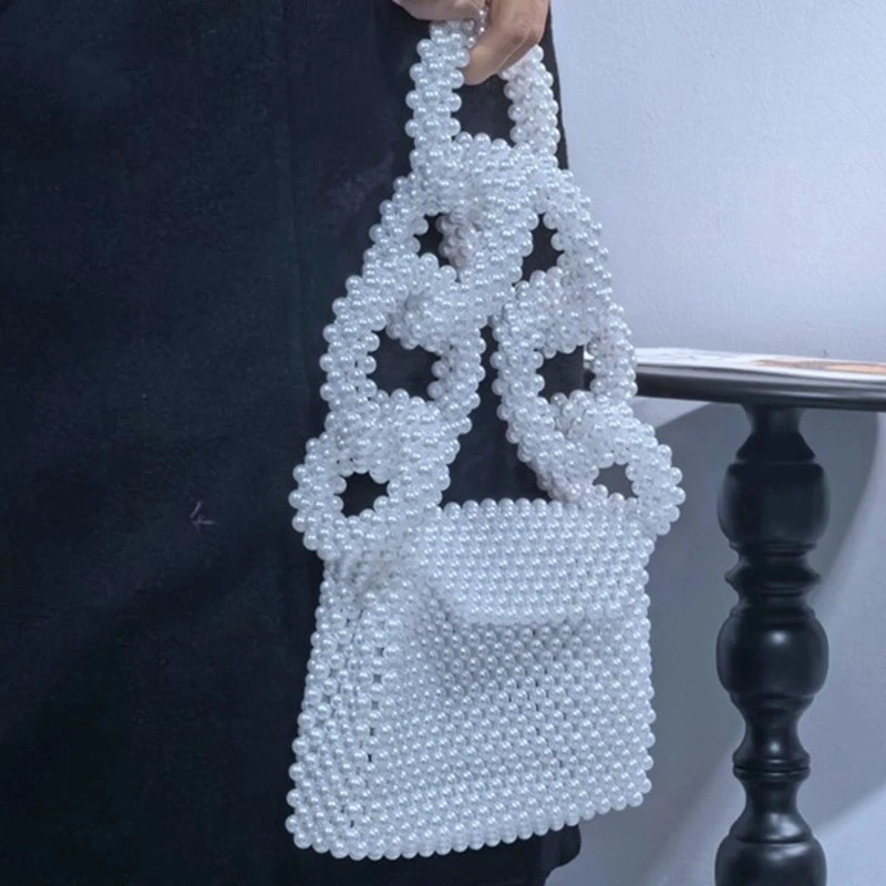 SHG167 Pearl Evening Bag