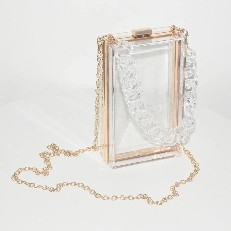 SHK0041 Transparent Acrylic Evening Bag