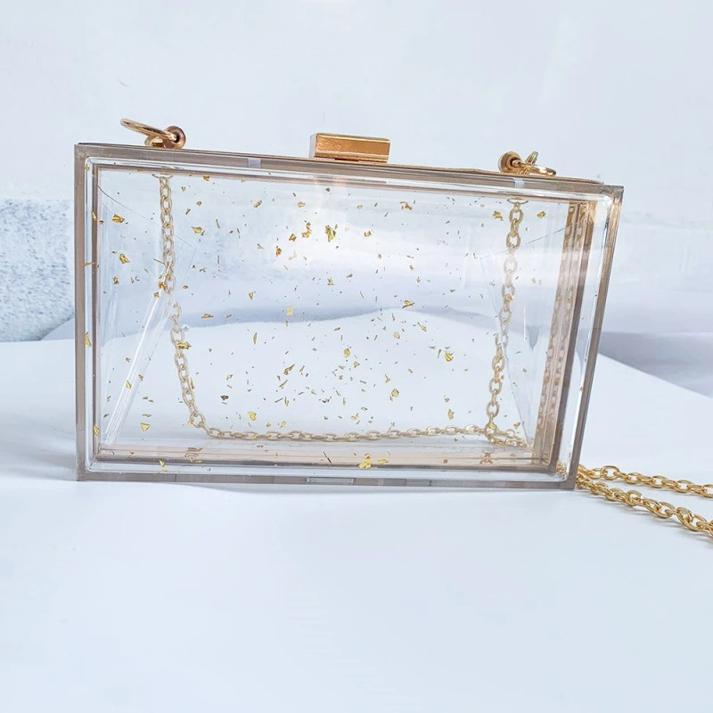 SHWS-13127 Acrylic Clutch Evening Handbag