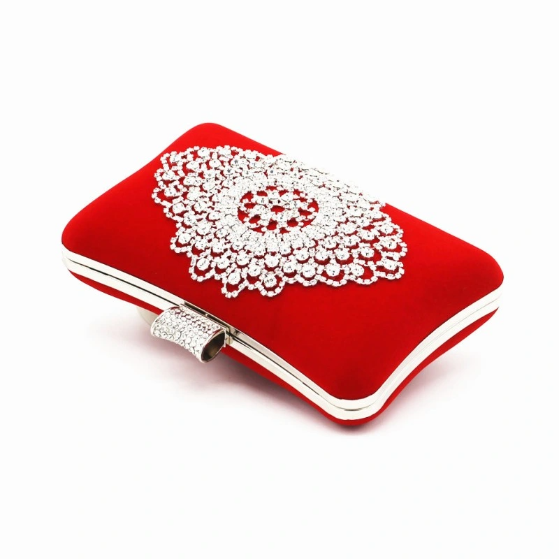 SHG277 Diamond Flower Evening Bag