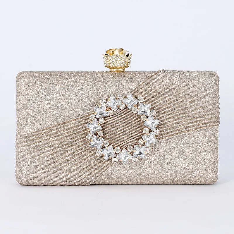 220702 Diamond-Encrusted Evening Bag