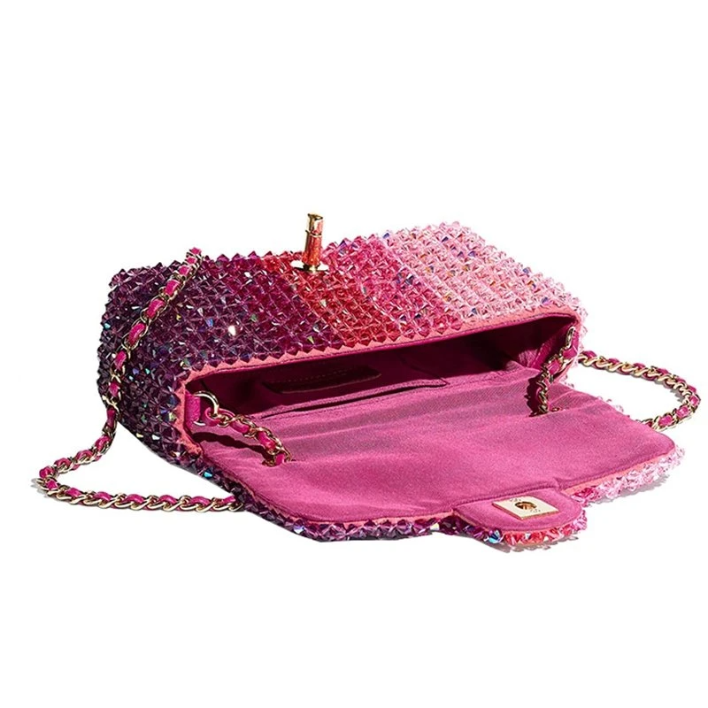 SHG155 Crossbody Bead Bag