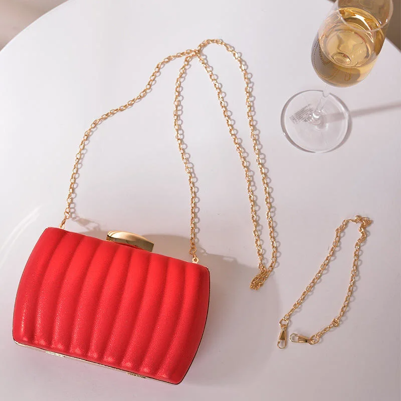 SHK0065 PU Leather Clutch Evening Bag