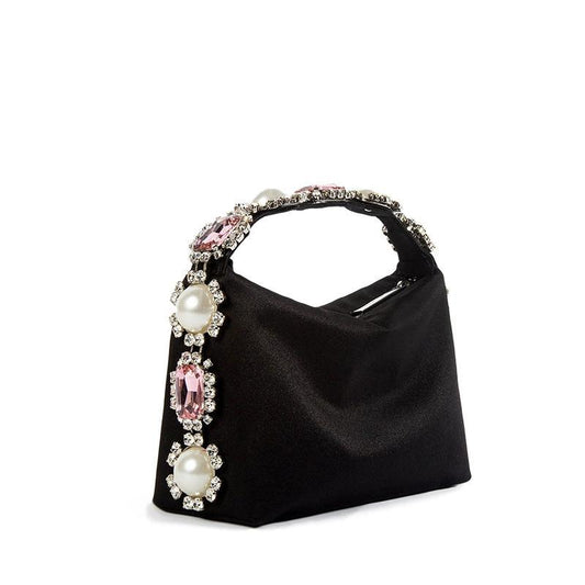 SHG014 Pearl & diamond Evening Bag