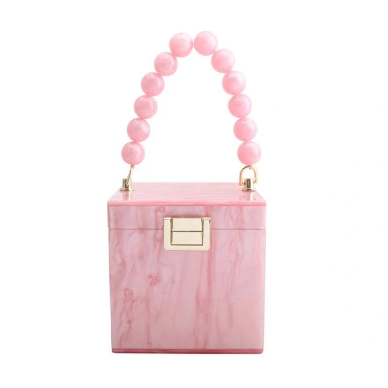 SHG080 Square Acrylic Evening Bag