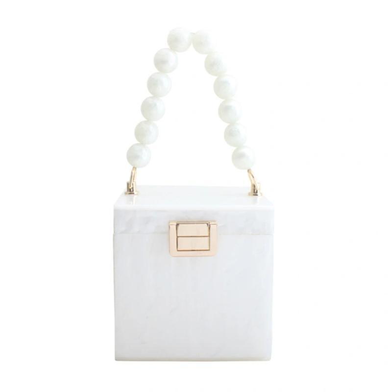 SHG080 Square Acrylic Evening Bag