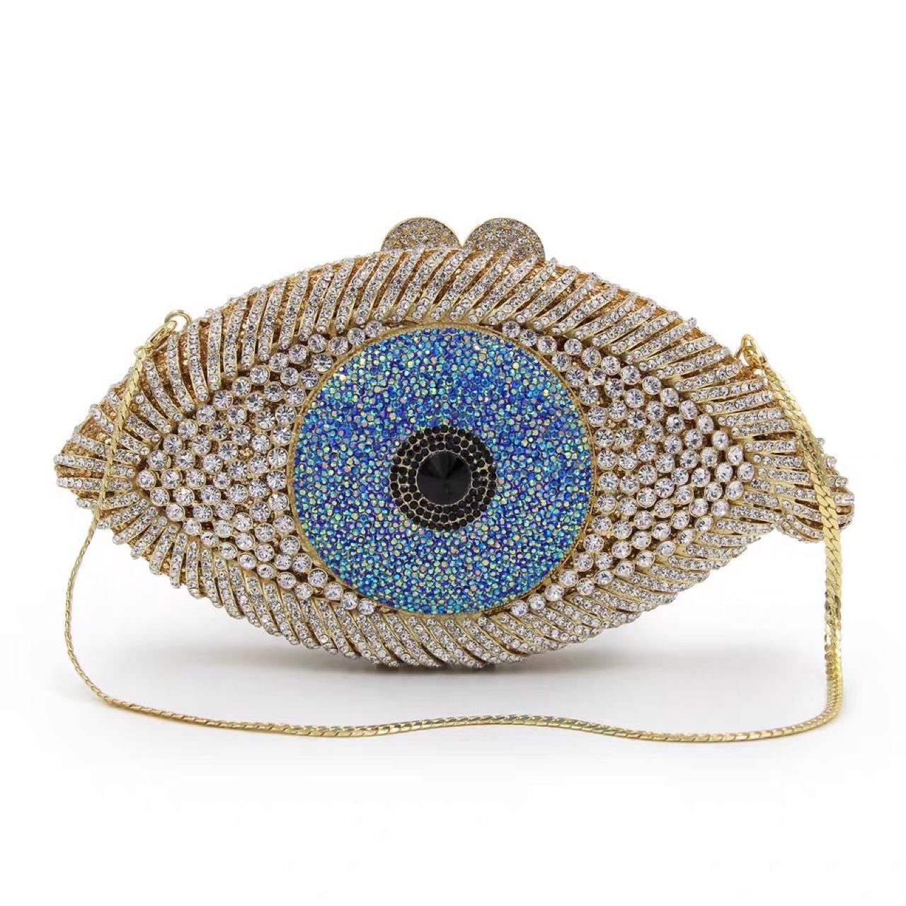 shk0108 Rhinestone Evening Bag