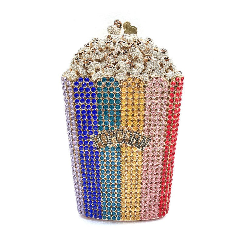 SHK0107 Popcorn Diamond Evening Bag