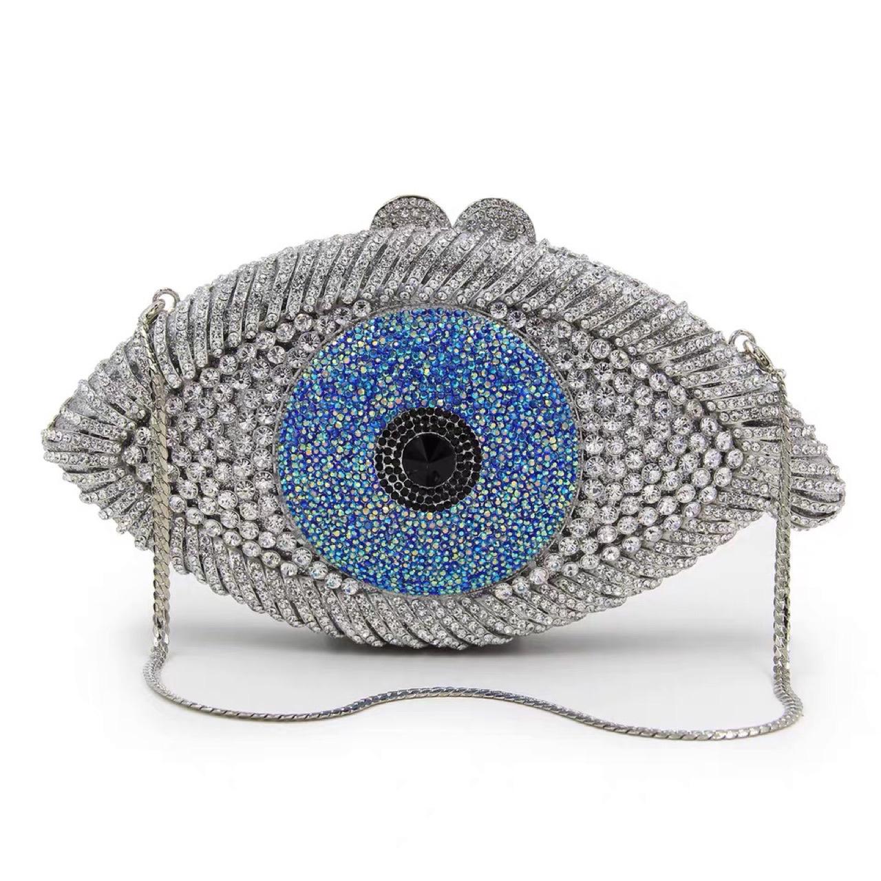 shk0108 Rhinestone Evening Bag