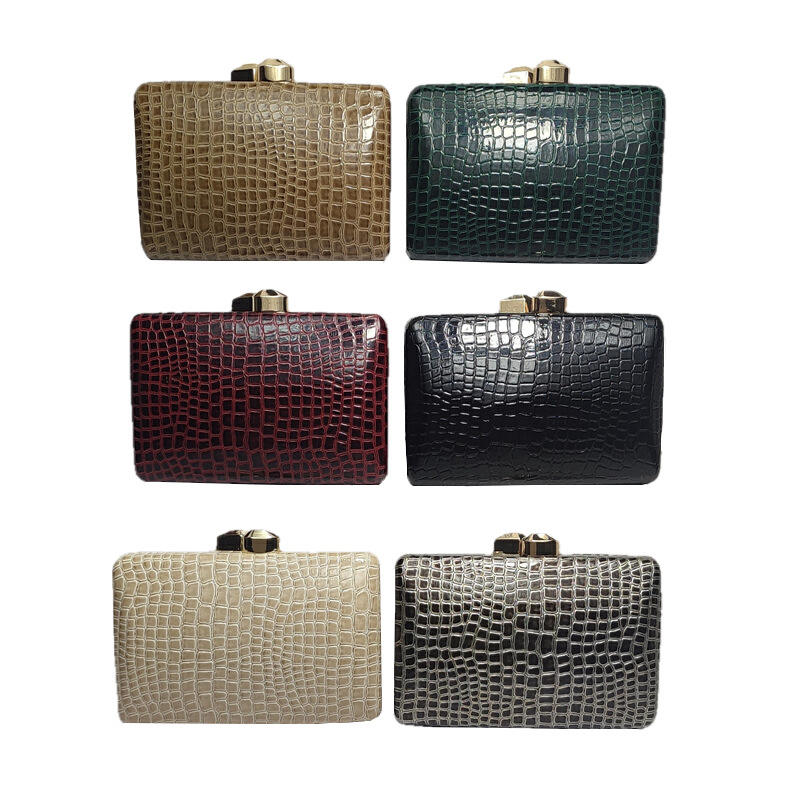 SHK0026 Crocodile Evening Handbag