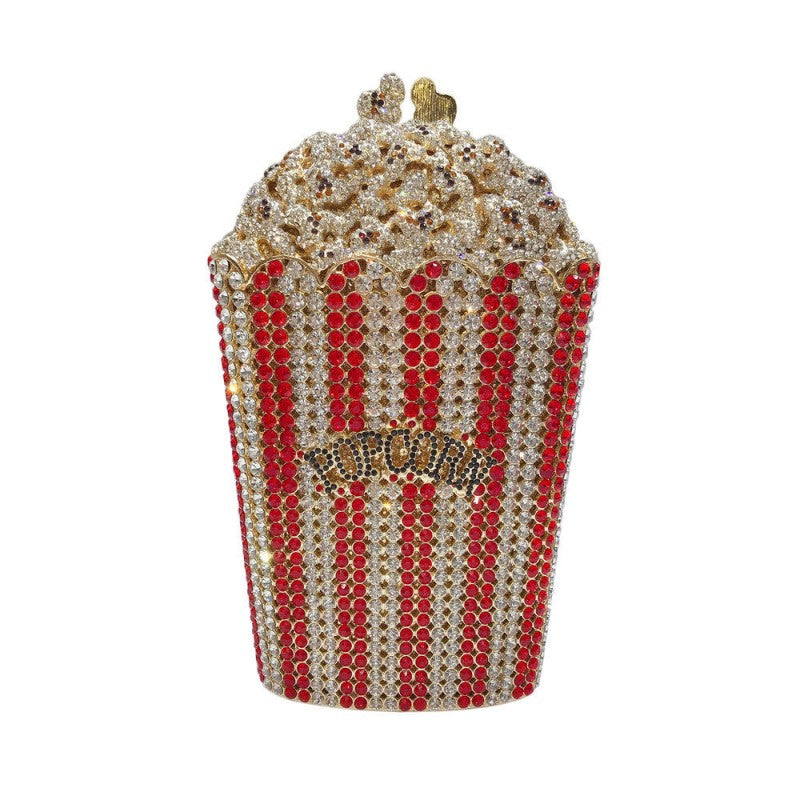 SHK0107 Popcorn Diamond Evening Bag