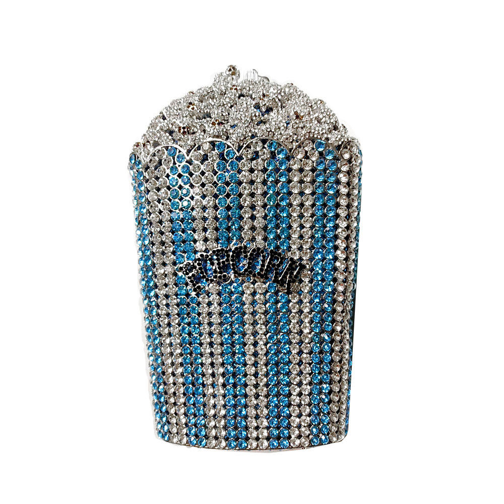 SHK0107 Popcorn Diamond Evening Bag