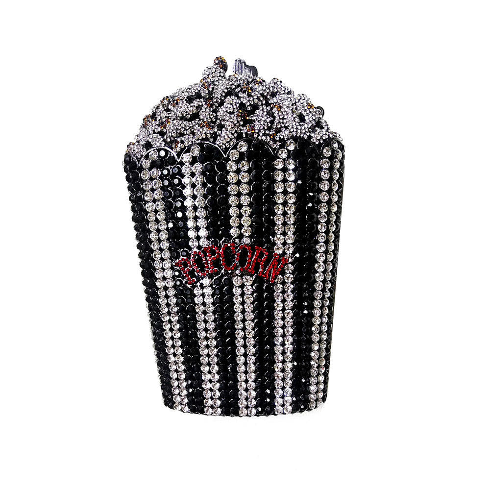 SHK0107 Popcorn Diamond Evening Bag