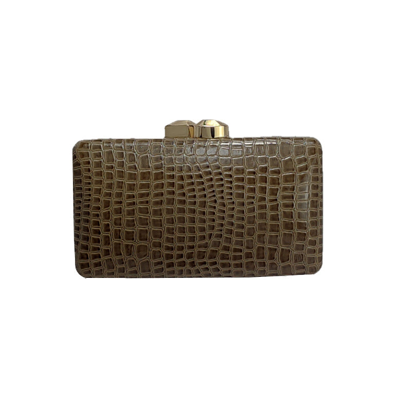 SHK0026 Crocodile Evening Handbag