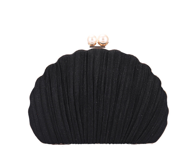 SHK0033 Shell Shape Clutch Evening Bag