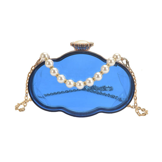 SHG048 Shell Shape Acrylic Evening Bag